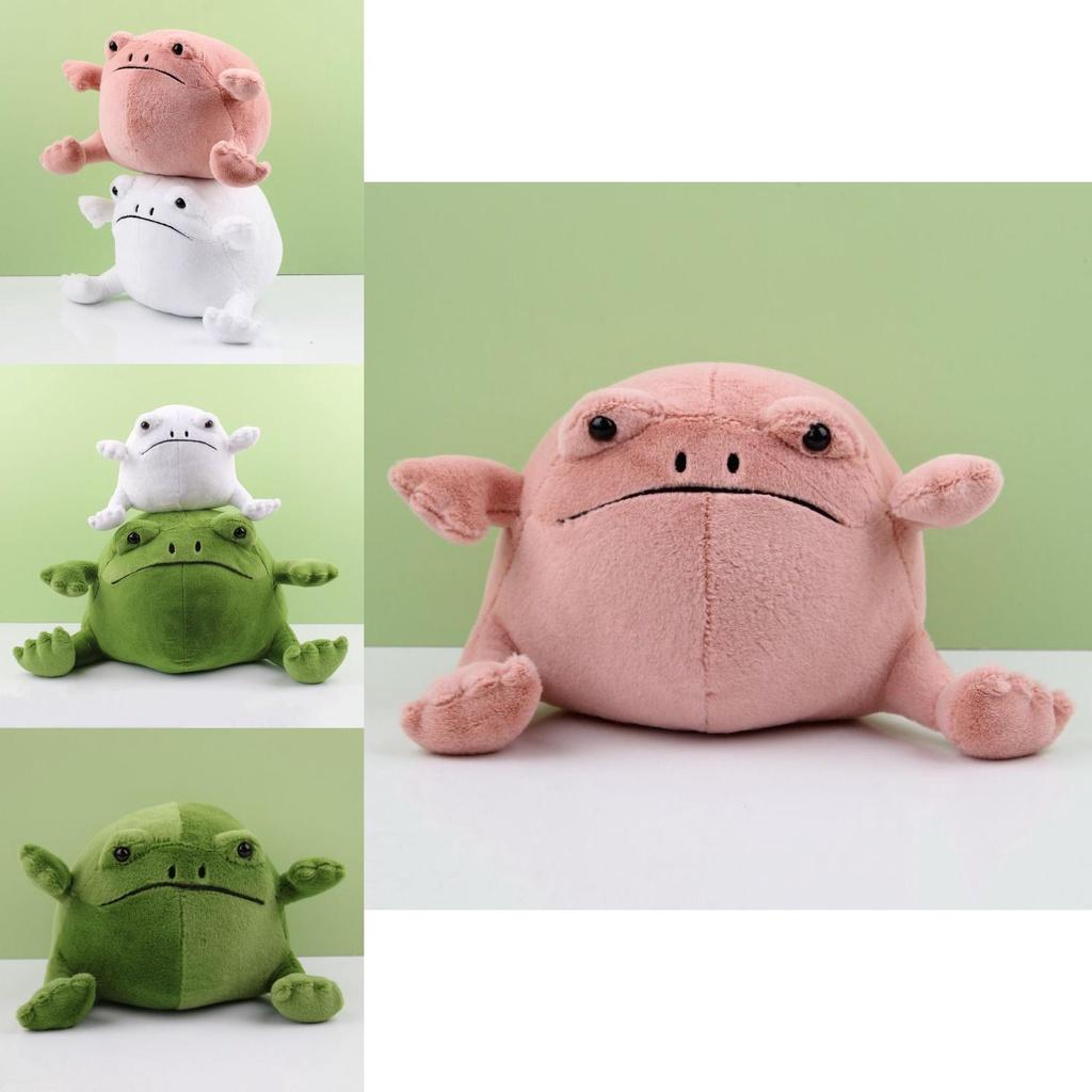 Adorable 7.8/11in Ricky Rain Frog Cartoon Plush Toy Soft Stuffed Animal Doll Kids Hug Gifts Xmas