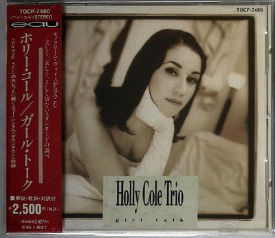 CD HOLLY COLE  Girl Talk TOCP7480 EAU Records 2000 Japan Rock Used