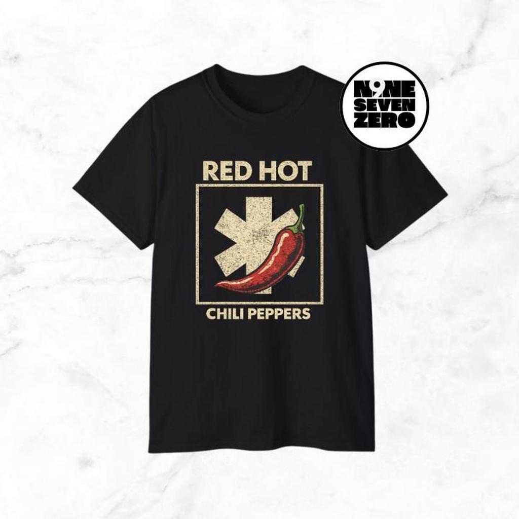 Red Hot Chili Peppers Band T-Shirt – Rock Music Concert Tee