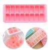 16 Cavity New Maker Box Plastic With Lid Cube Mold Jelly Freezer Ice Tray