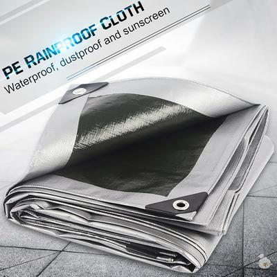 Heavy Duty Reinforced Waterproof Tarp Camping Tent Car Truck Cover