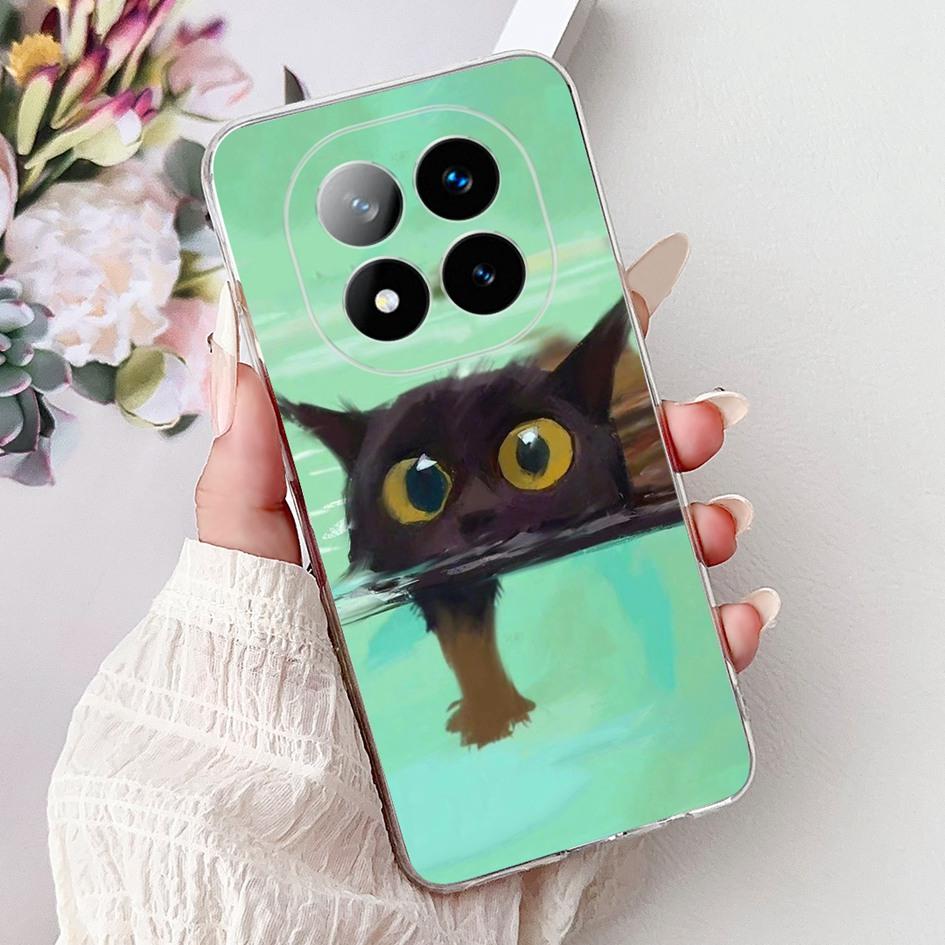 For Phone Case Xiaomi Redmi Note 14 Pro Plus Cover Cool Lion Marble Soft Silicone Funda on Redmi Note 14 Pro 5G Shockproof Coque