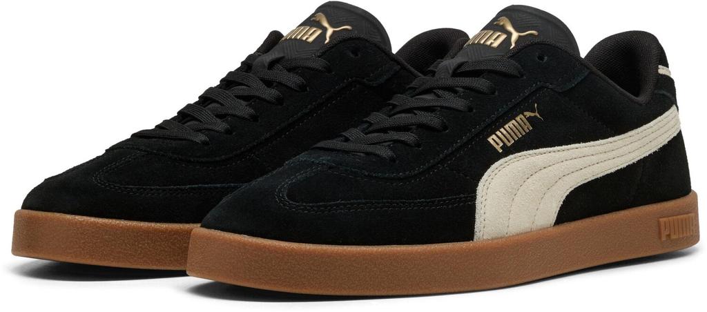 Кроссовки Puma Club II Era Suede унисекс черный/альпийский снег/жвачка