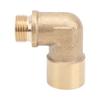 90 Degree Oxygen Sensor Extender M18x1.5 Brass Extension Spacer Adapter Car Accessory