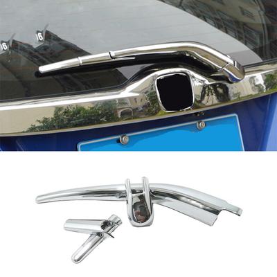 ABS Chrome For Honda FIT JAZZ Accessories 2014 2015 2016 Car Styling Car Rear Wiper Frame Cover Trim Strip