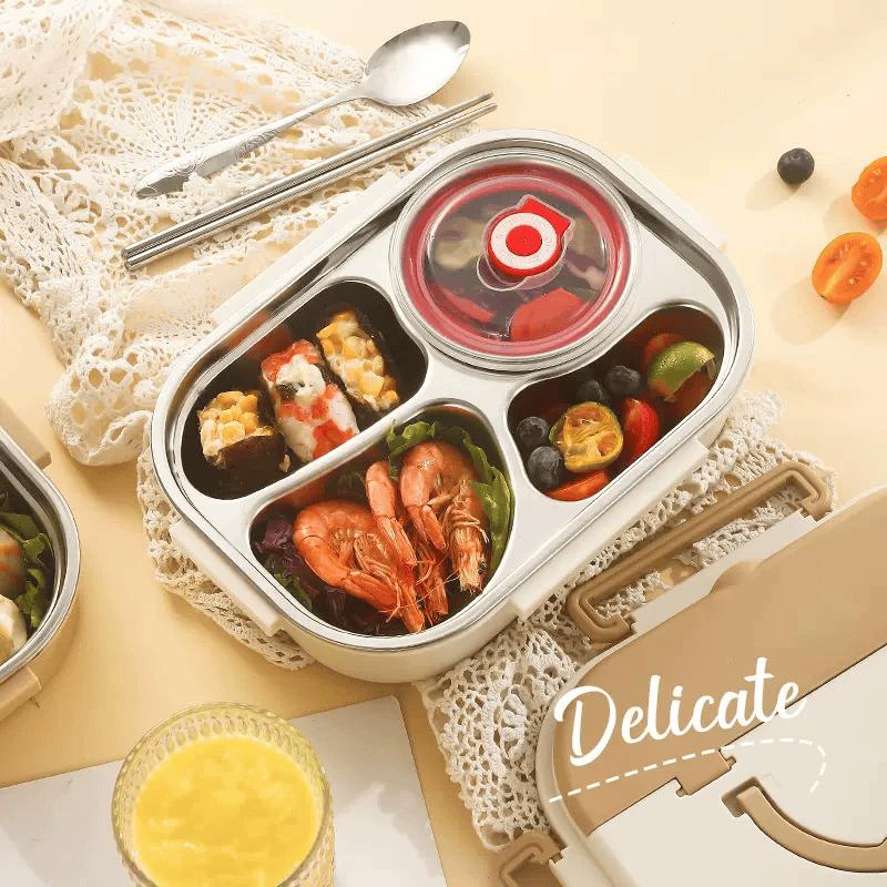 Jingxin 304 Stainless Steel Microwaveable Insulated Lunch Box