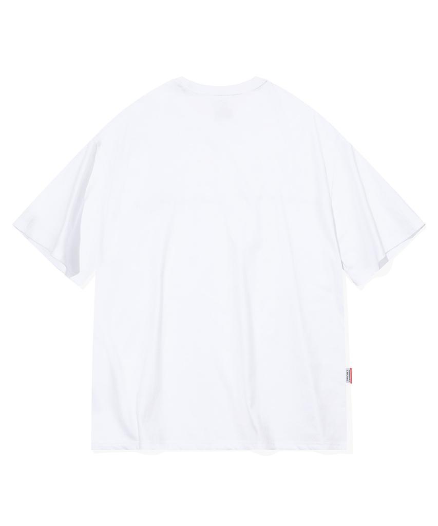 SPORT CHAMBER Sc Block Flash T-Shirt (White)