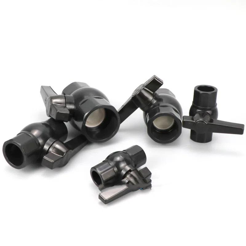 Pvc Pipe Ball Valve 20/25/32/40/50Mm Garden Irrigation Agriculture Water Supply Aquarium Water Pipe Connector Fittings