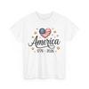 Flag Heart 1776 2026 July 4th 250th Birthday T-Shirt