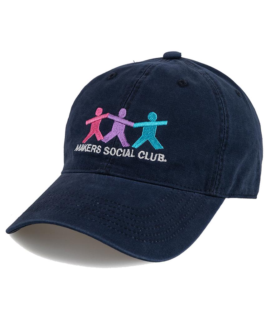 Wig Makers Social Club Cation Ball Cap - Navy