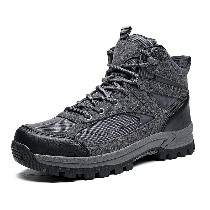 Men's Hiking Shoes Outdoor Adventure Hiking Shoes High-top Hiking Shoes Winter Shoes Wear-resistant Snow Boots