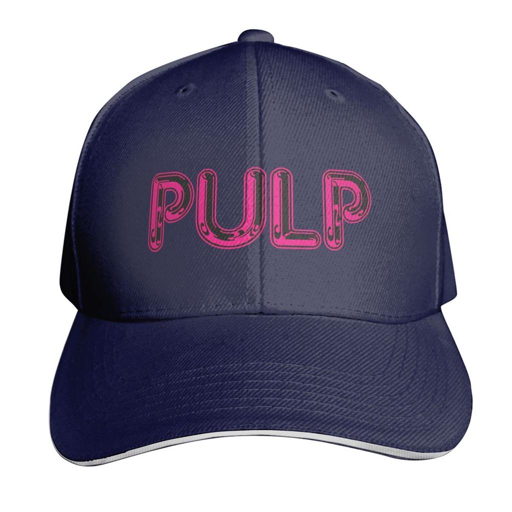 Pulp Rockband Logo Kappe Mode Lässig Baseballkappen Verstellbarer Hut Hip Hop Sommer Unisex Baseballkappen