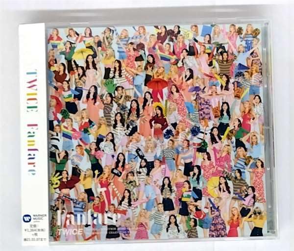 CD TWICE Fanfare Once Японское Лимитированное Издание WPCL13204 Япония ObiKPopAsia Б/у