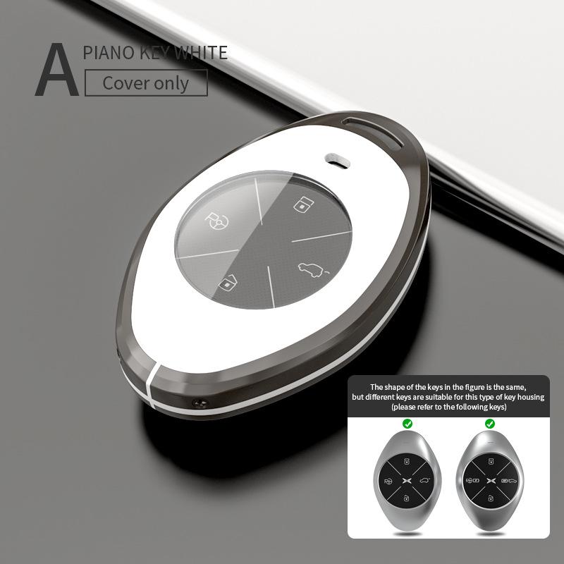 Xiaopeng Key Case for P70/P7/P5/G3/G9/BETA - Car Key Bag with Buckle