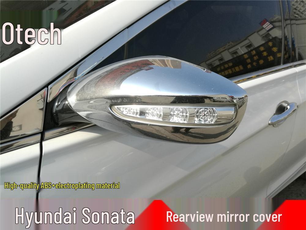 

11-14 Sonata Накладка на зеркало заднего вида - Восьмое поколение Sonata Яркая наклейка-оболочка