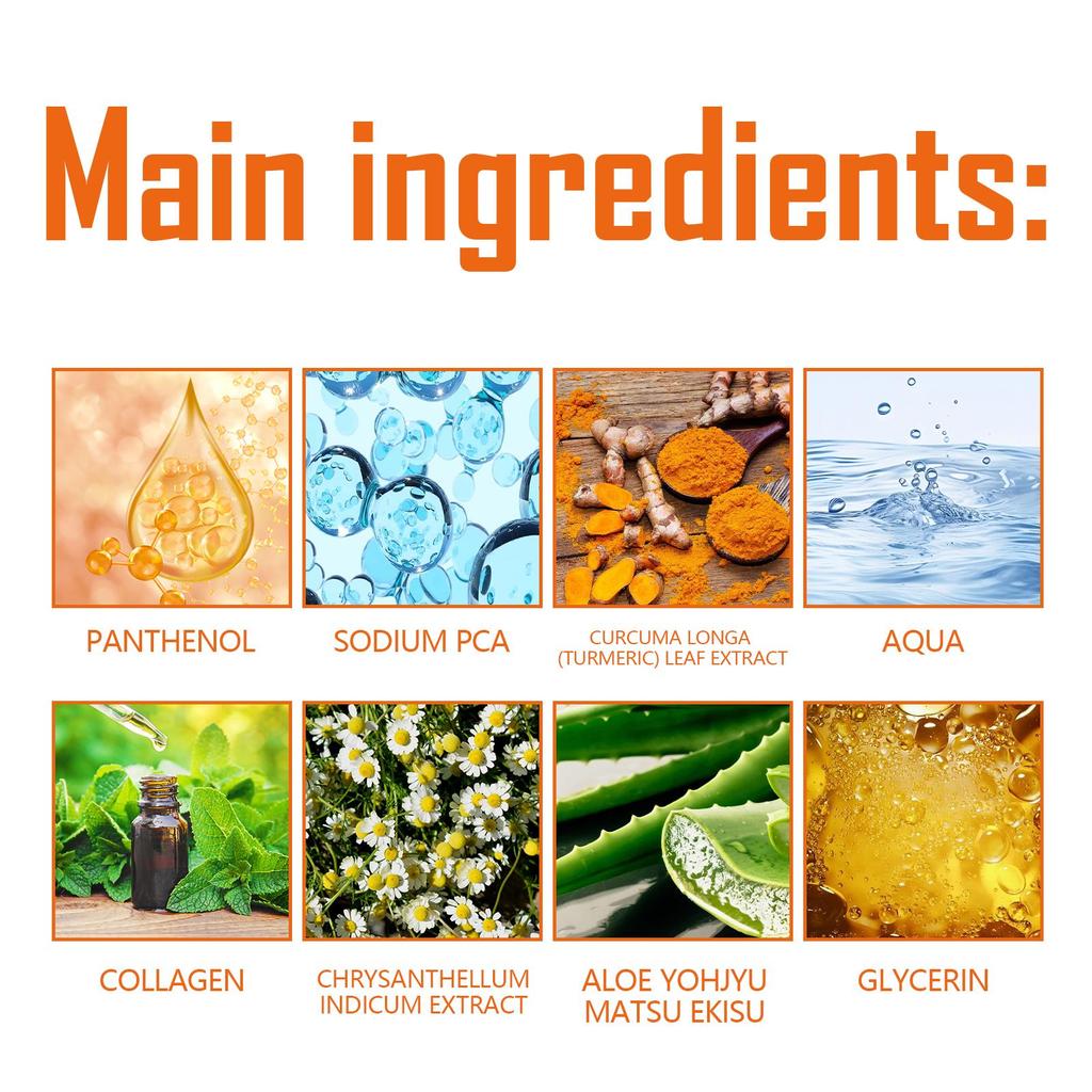 West&Month Anti-Dark Turmeric Toner ,Deeply Hydrates and Moisturizes, Brightens and Firms Facial Skin, Suitable for Face 100ml