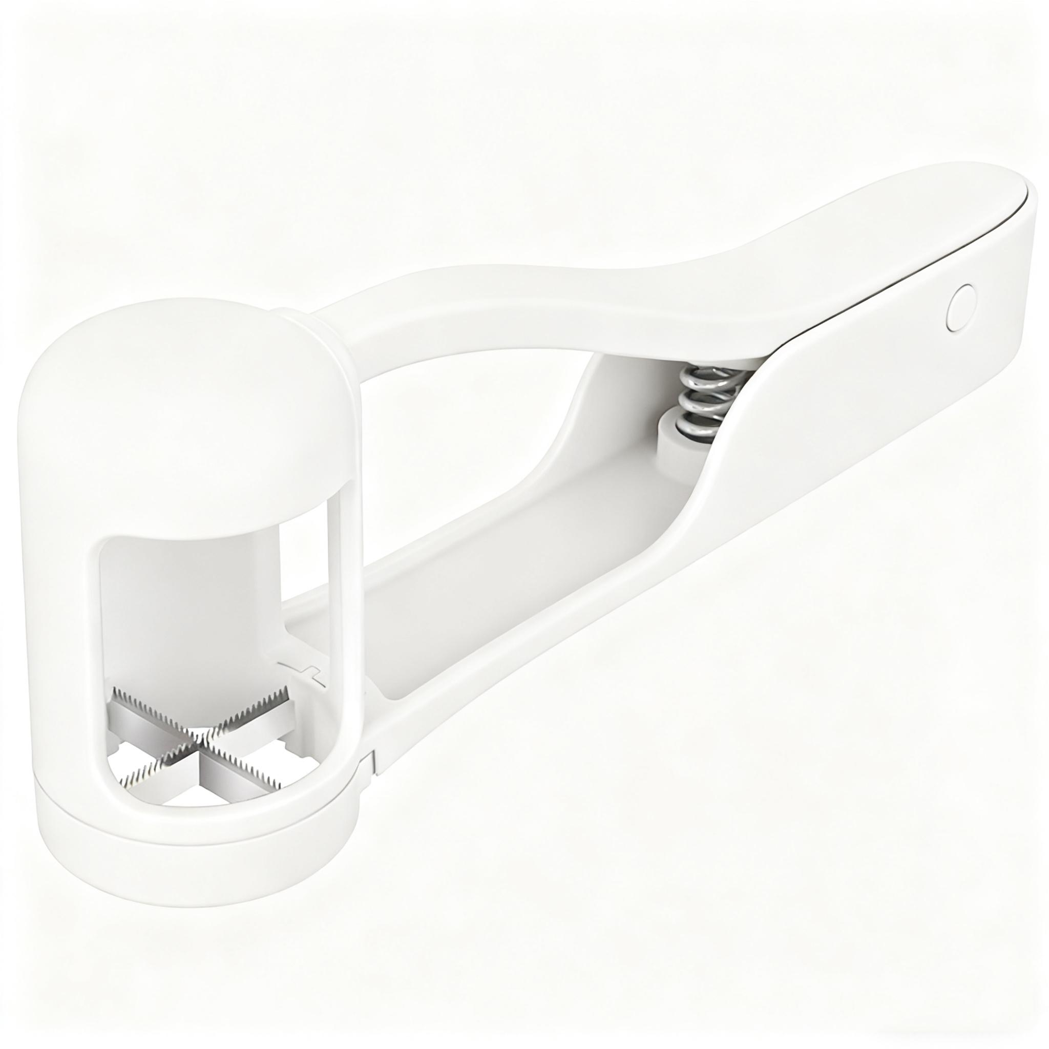 

Томатный слайсер, резак, виноградные инструменты, разделитель салата из вишни и фруктов, артефакт для малышей, кухонные принадлежности для малышей, гаджет для нарезки фруктов белый