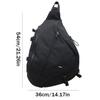 Nylon-Sport-Brusttasche, Fitness-Schultertasche, einfache Umhängetasche für Jungen