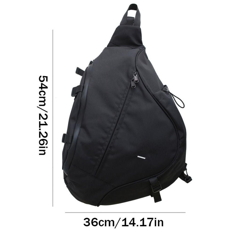 Nylon-Sport-Brusttasche, Fitness-Schultertasche, einfache Umhängetasche für Jungen
