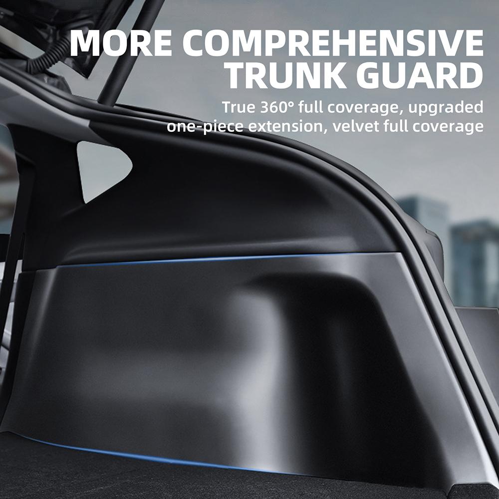 For Tesla Model Y Juniper Launch 2025-2020 Guard Plates On Both Sides of The Trunk Trunk Anti Dirty Protective Pads Accessories