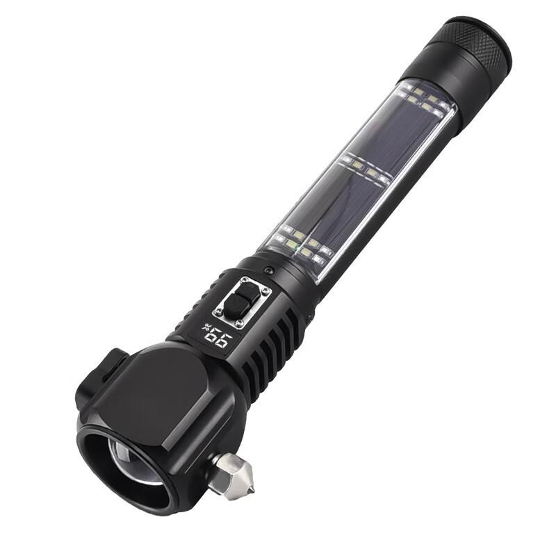 Multi-functional Rechargeable Safety Hammer Flashlight