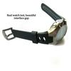 Rubber Watch Band For Suunto Observer X6 HRM DEC19 P45 Men's Resin Strap Outdoor Sports Waterproof Black Bracelet Accessories