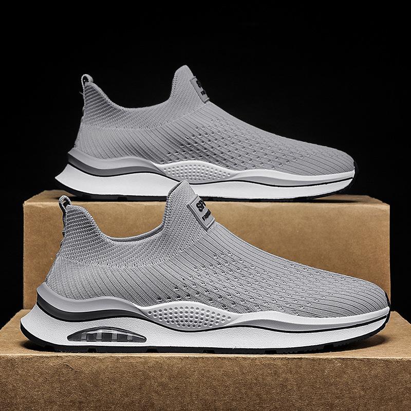 

2024 новые весенне-осенние мужские модные трендовые кроссовки дышащие мужские кроссовки из сетчатой ткани легкие и удобные кроссовки 44