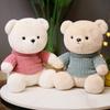 Cute Stuffed  Bear Dolls Soft Plush Toys Pink Blue Kawaii Cotton Cartoon Animals Wedding Gifts Baby Birthday Christmas Toys