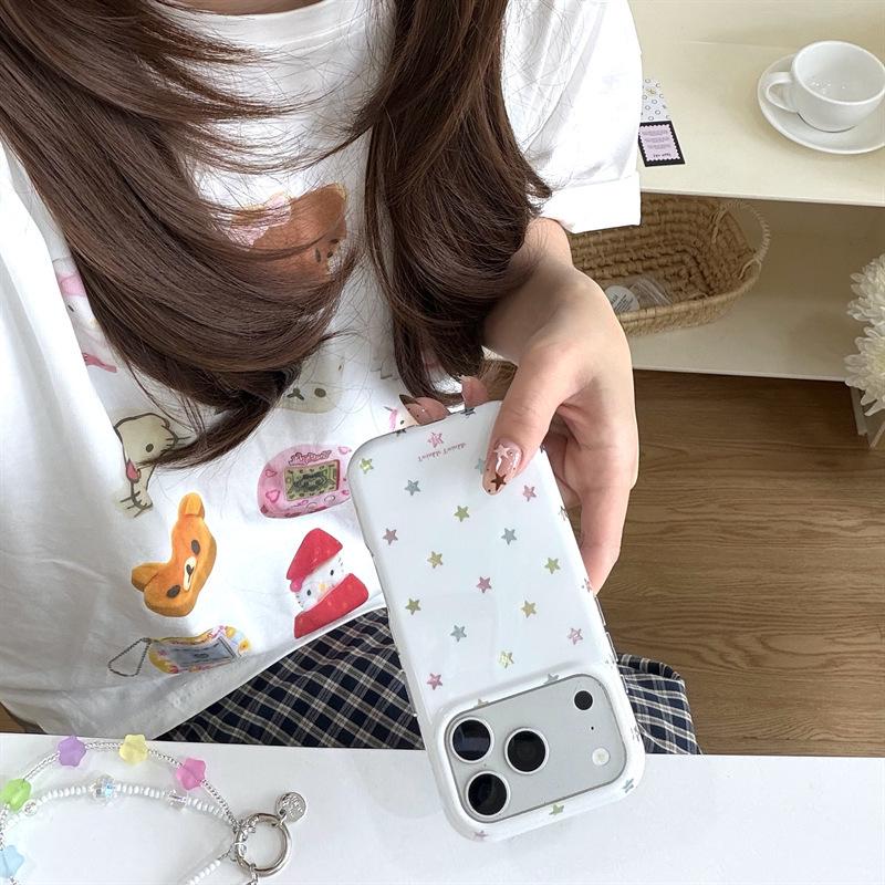 Colorful Star Full Screen Case for iPhone 17/16 Pro Max/15 Pro