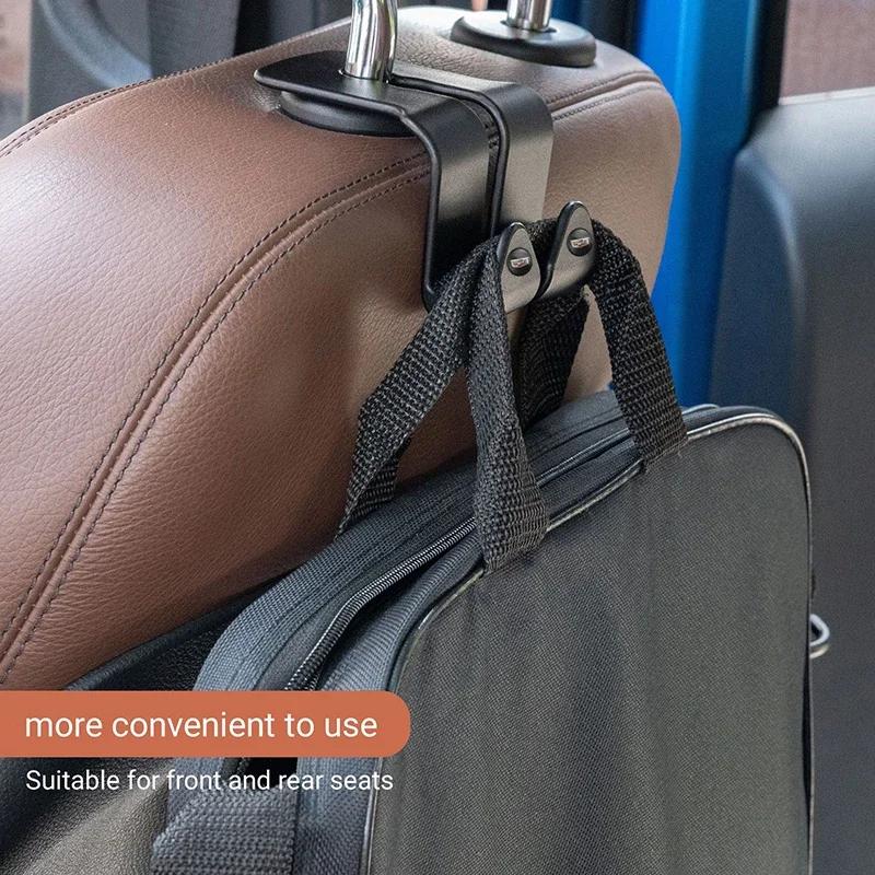 Portable Car Seat Back Double Hooks Storage Hanger For Cadillac ATS BLS CT4 CT5 CTS ESCALADE SLS SRX XT5 XT6 XTS XLR XT4