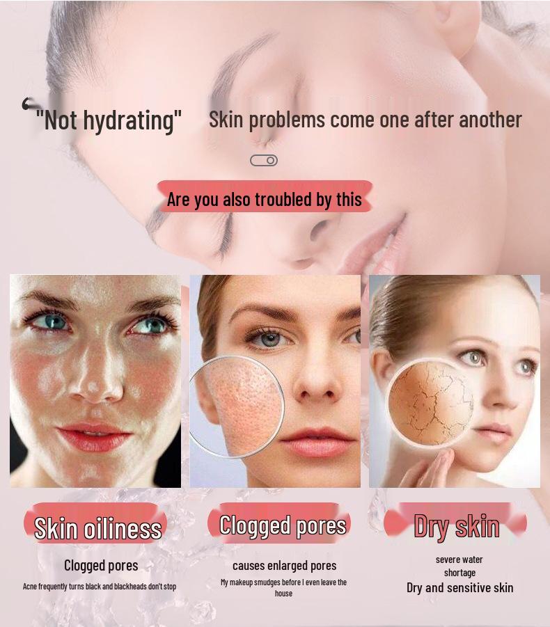 Nano Mist Facial Steamer & Humidifier - Hot/Cold Dual Spray Hydrating Device