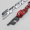 3d Chrome Black Metal Car Letters Carbon Sport Emblem Badge Decal Sticker For Highlander Rav4 Yaris Sport Logo Accessories