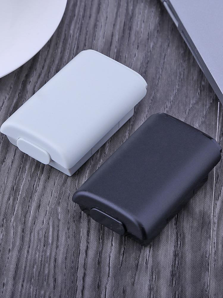 Plastic Battery Back Shell Cover with Sticker Wireless Controller Battery Cover Game Accessories Replacement for Xbox 360