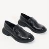 Soft leather small leather shoes women's spring and autumn versatile women's shoes single shoes retro flat low heel