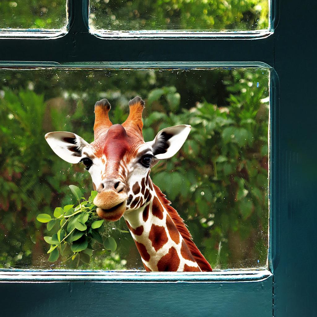 Cute Cartoon Animal Peeking Window Stickers, Creative Glass Window Decor for Festival  Home, Adorable Animal Clings