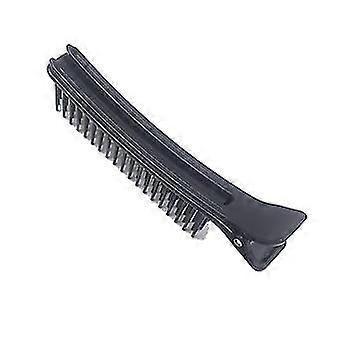 Black Hair Sectioning Clip Comb Salon Styling Tool for Dyeing Perming and Parting