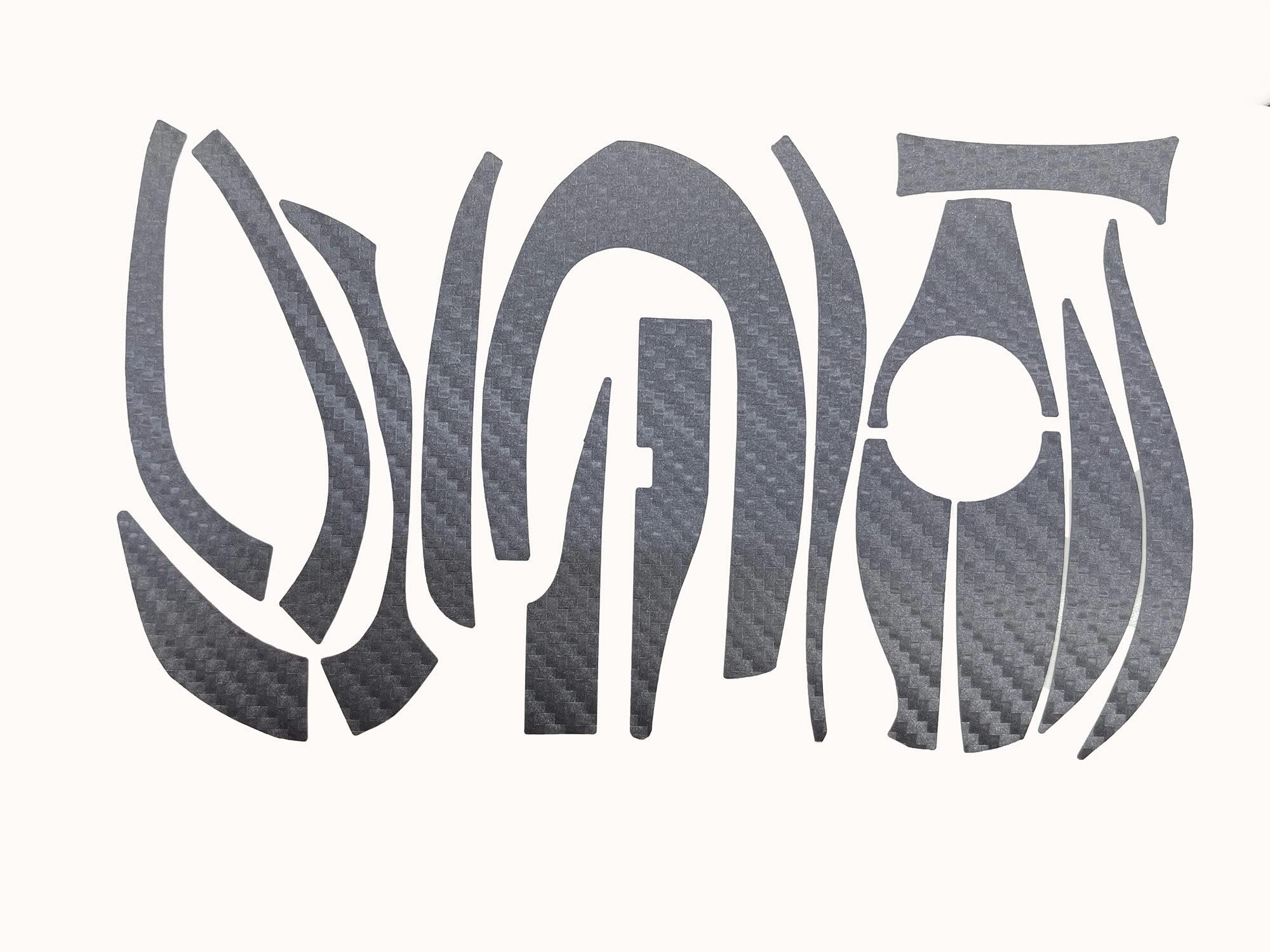 

CUSTOM YOROI Custom Decals for 21 Antares DC and 22 Exsence DC Baitcasting Scratch Silver SEAT.JP Reels, Protection, (Left-Handed)