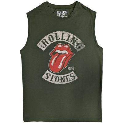 The Rolling Stones Unisex Adult Tour Â´78 Cotton Tank Top