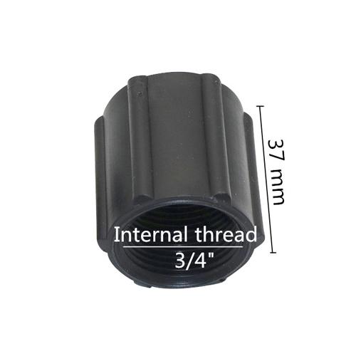 2 Pcs 1/2" 3/4" Female Thread Adapter Garden Sprinkler Water Connector Reducing Conversion Couplings Watering System Fittings