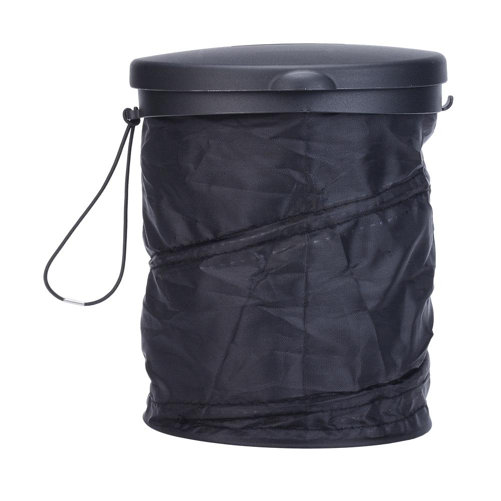 1pcs Collapsible Pop Up Trash Case, Auto Garbage Can Bin Waste Basket Dustbin for Car