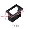 1 Piece DZ47 Miniature Circuit Breaker Panel Buckle 1P 2P 3P 4P Air Switch Buckle Mounting Bracket Fixed Frame Holes