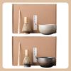 4-Piece Tea Ceremony Set, Matcha Tea Set, Tea Bowl, and Chasen Stand, Perfect for Beginners, Easy To Clean, Ceramic and Natural Bamboo, Premium
