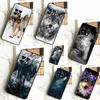 Wolf Howls Art Case For OnePlus 12 12R 11 9 10 Pro 10R 9R 8T 10T Nord CE 2 3 Lite 2T N10 N20 N30 CE4 Cover