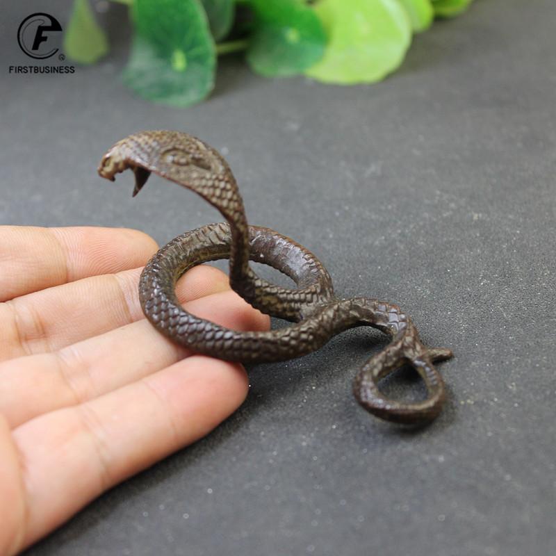 Vintage Bakır Yılan Süsü Dekorasyonları Çay Hayvanı Antik Hayvan Boa Figürleri Minyatürler Ev Dekorasyon Aksesuarları Oturma Odası İçin