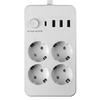 European Standard Socket Plug for Household USB Socket Switch  European Standard Socket Plug Russian High-power Multifunctional Plug Board