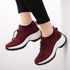 Fashion Outdoor Women Walking Sneakers Fashion Jogging Sock Shoes Youth Girls Trainers Breathable Ladies Platform Non-Slip Light Loafers
