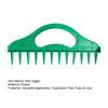 12-Hole Soil Digger Garden Dibber Seeds Spacing Tool Garden Tool for Easy Planting Seeds Raised Bed Planter Box Use