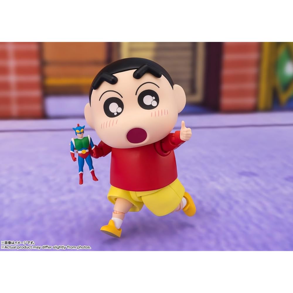 TAMASHII NATIONS S.H. Figuarts Crayon Shin-chan Shinnosuke Nohara 85mm PVC ABS Bemalte Actionfigur