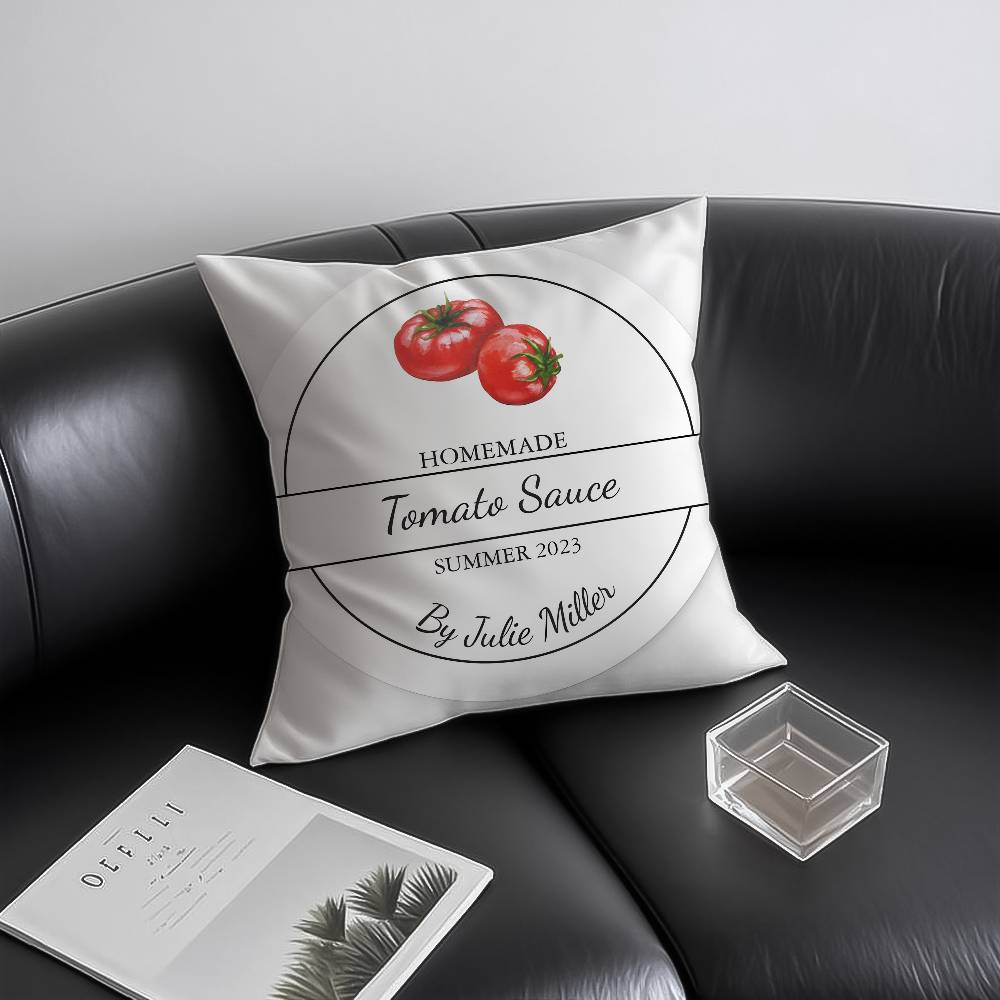 Lustiger K-ket-chup Etikett Kissenbezug Hausstaubmilbenabweisend Unsichtbarer Reißverschluss Sofa Bett