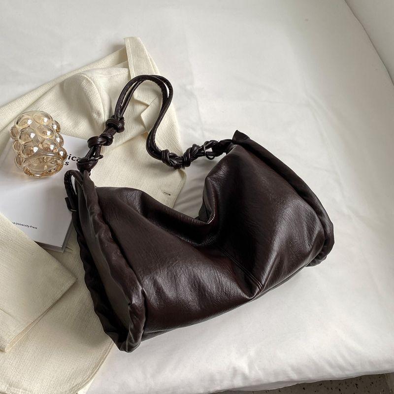 

Осенне-зимняя мода Большая сумка большой вместимости для женщин Универсальная сумка подмышку Текстурированная сумка кроссбоди